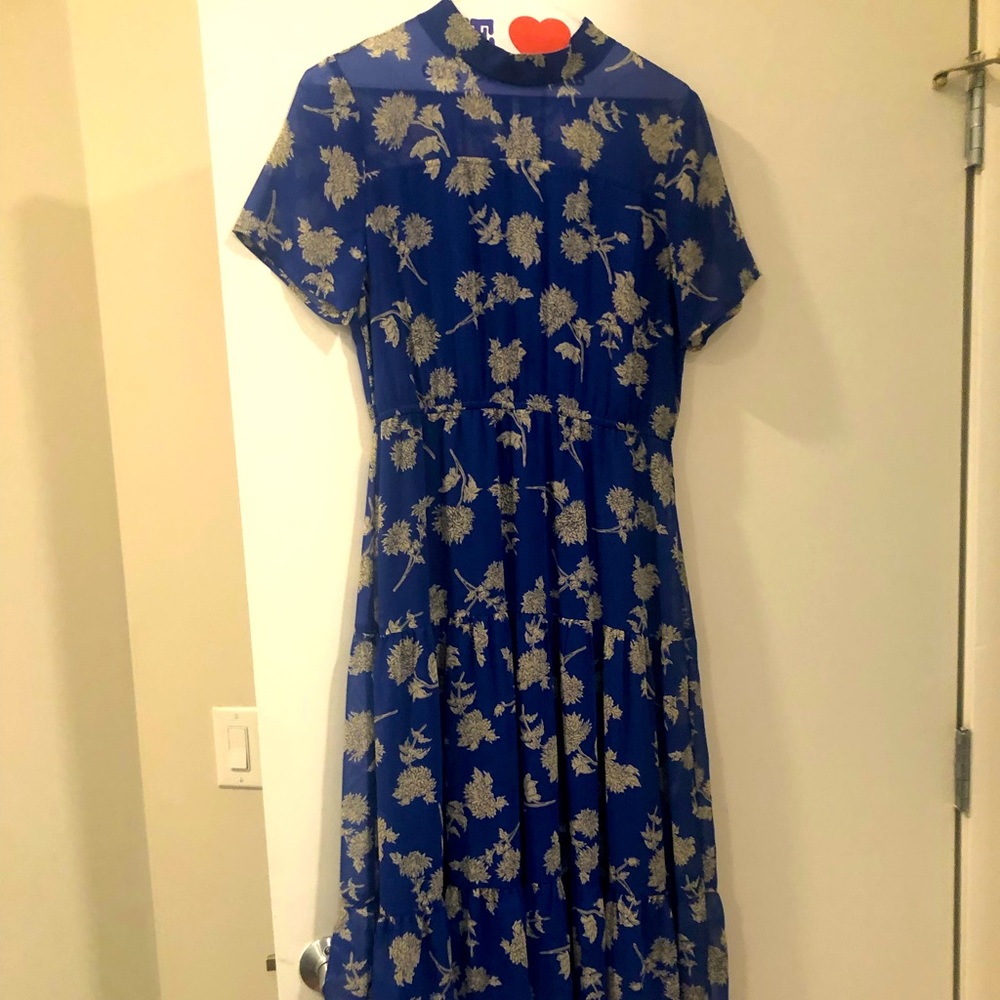 Lulus blue dress